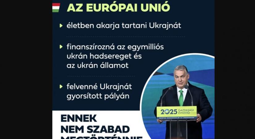 Orbán szerint az Európai Uniónak nem szabad életben tartania Ukrajnát