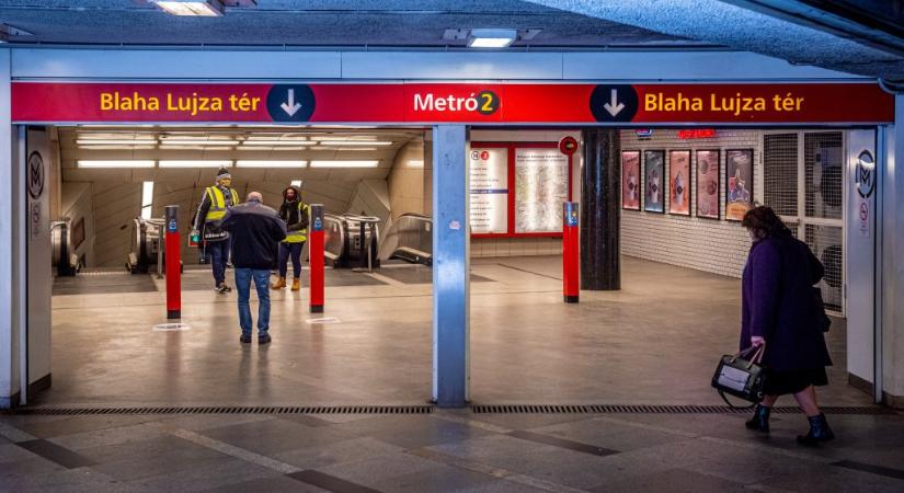 Baleset miatt nem közlekedik a 2-es metró