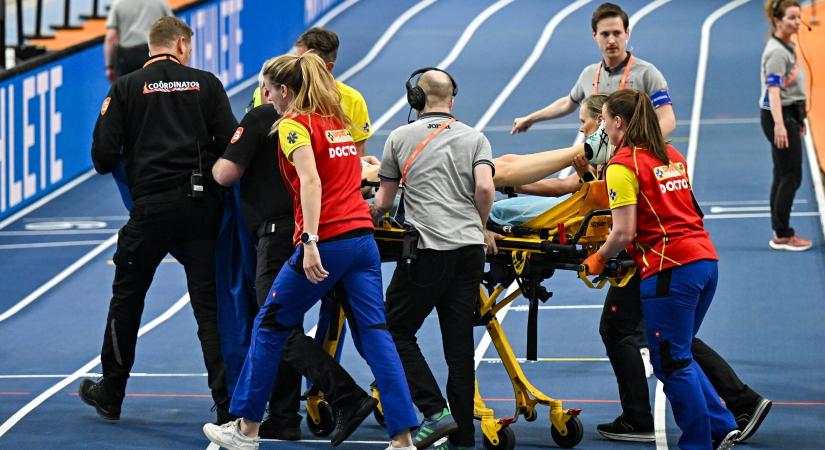 Kórházba szállították a döntőben elájuló holland futót