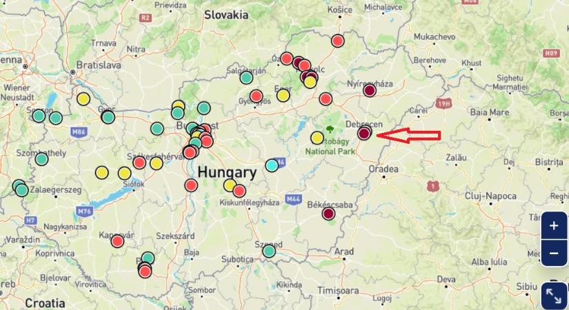 Nagyon rossz a levegő Debrecenben