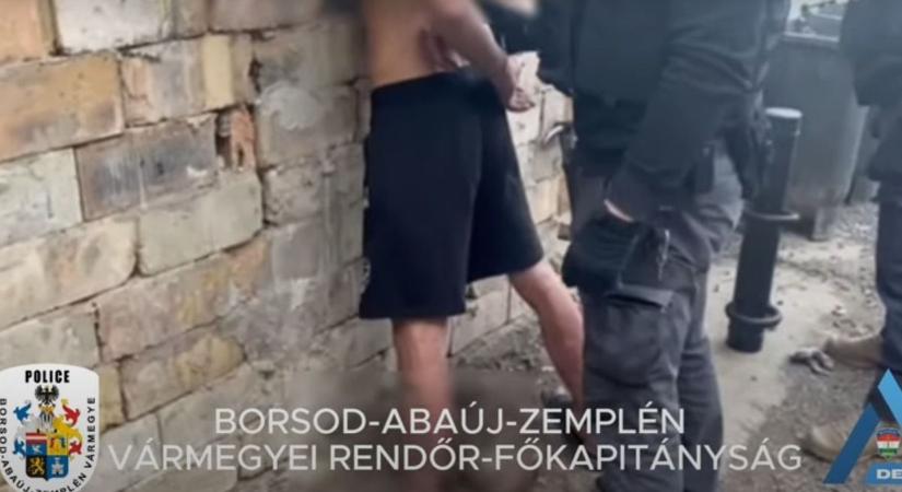 Videó: Újabb dílert fogtak el a rendőrök