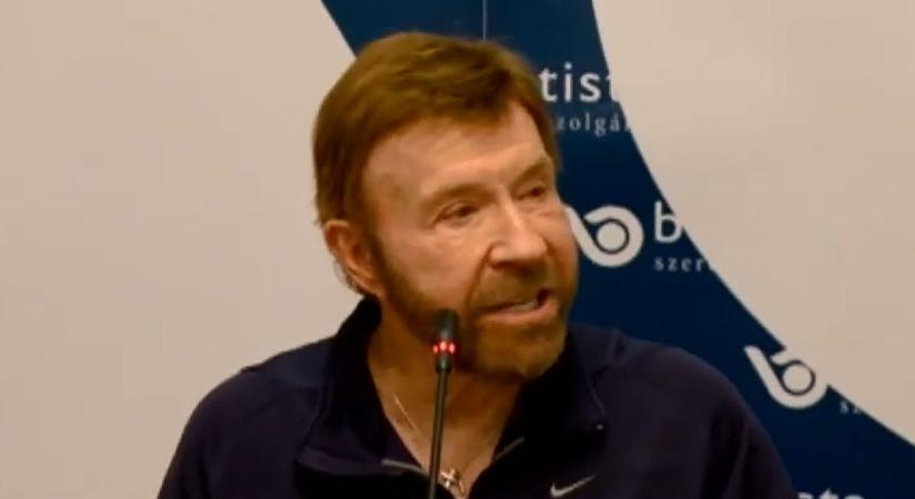 Lehidalsz, milyen jól tartja magát a 85 éves Chuck Norris