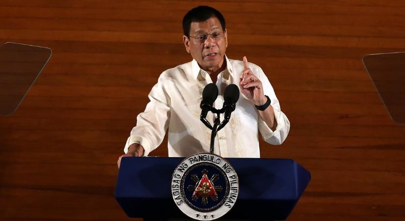 Manilában letartóztatták Rodrigo Duterte volt Fülöp-szigeteki elnököt