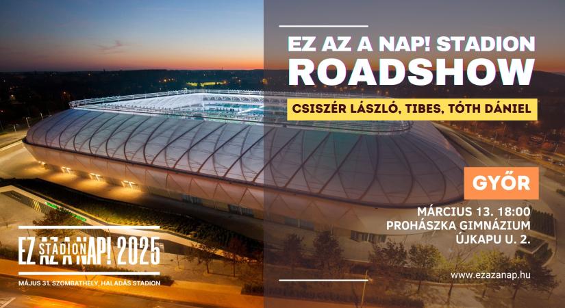 „Ez az a Nap!” tavaszi roadshow indul