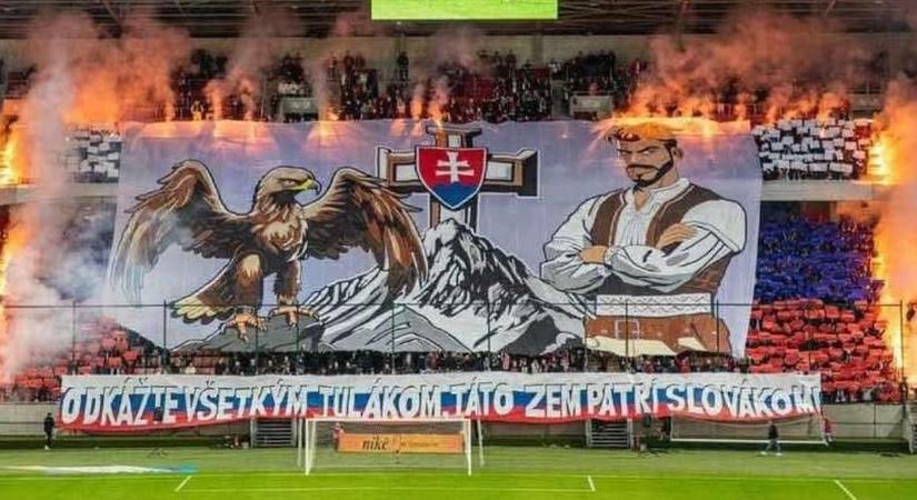 Magyarellenes provokáció a DAC meccsén: „Ez a föld a szlovákoké!”