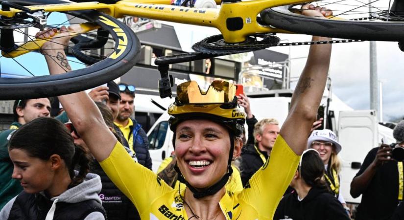 Véresre törte magát a Tour de France női győztese