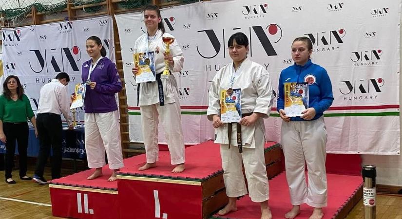 Karate: Gödöllőn duplázott az egerszegi tehetség