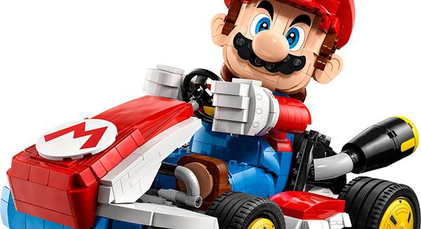 Egy hatalmas Mario Kart készlettel készült a LEGO a Mario napra