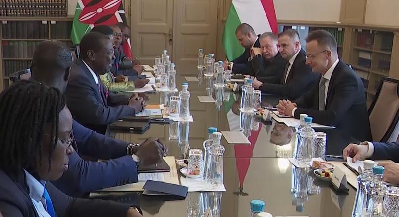 Budapesten tárgyalt egymással Szijjártó Péter és Musalia Mudavadi, Kenya kül- és diaszpóra-ügyekért felelős minisztere  videó