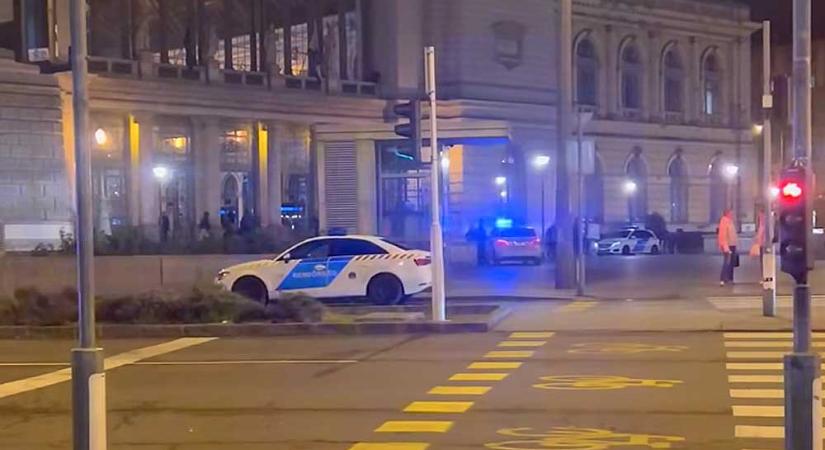 Balhé a Keleti pályaudvaron: késelés és lövöldözés volt hétfő este, egy rendőr is megsérült