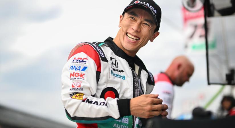 HIVATALOS: Takuma Sato idén is nekivág az Indy 500-nak