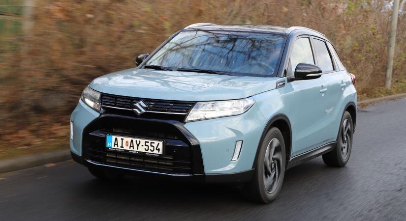 Tinédzserkorban - Suzuki Vitara 1.4 Boosterjet Hybrid teszt (top5)