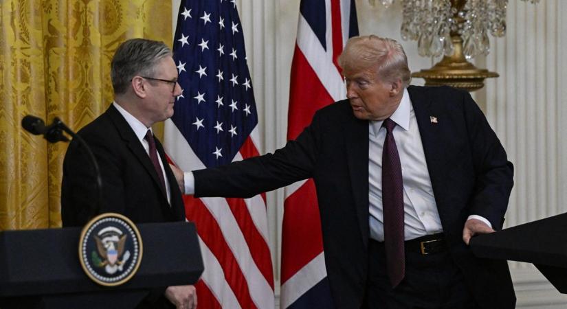 Az Ukrajnának nyújtott amerikai katonai segély újraindításáról beszélt a brit kormányfő Donald Trumppal