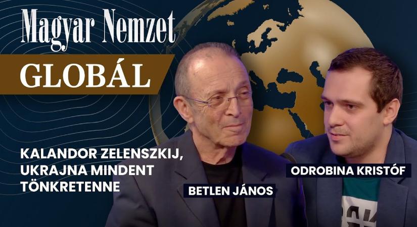 Magyar Nemzet podcast: Globál – Zelenszkij elnök vagy turista?  videó