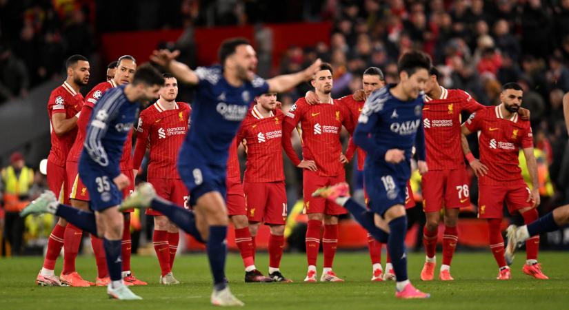 Donnarumma a hős, a PSG büntetőkkel ejtette ki a Liverpoolt