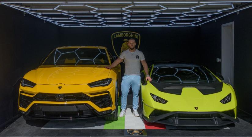 Megszólalt a Lamborghini tulajdonosa, aztán próbakörre is elvitte kollégáinkat – galériával, videóval