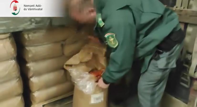 Több mint húszezer kilogramm fűszerpaprika került zár alá Gyulánál