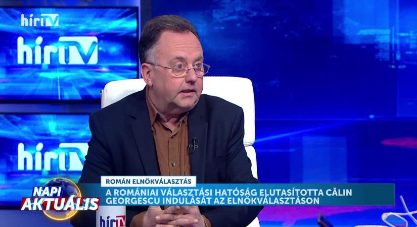 Napi aktuális - Pataky István: A romániai választási hatóság elutasította Călin Georgescu indulását az elnökválasztáson  videó