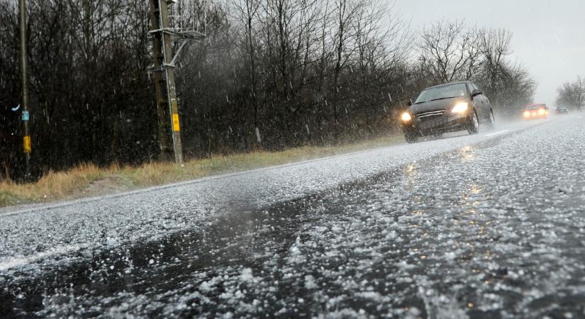 Jégvihar tombolt az országban: több település is elesett tegnap