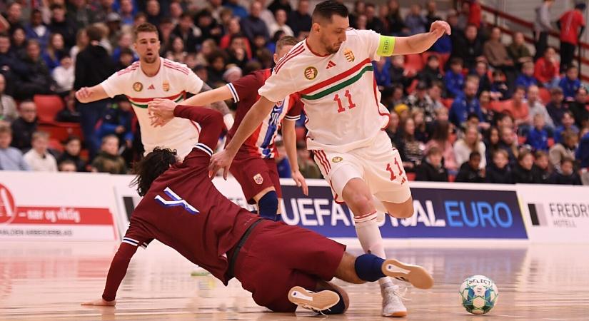 Futsal Eb-selejtező: kikaptak a magyarok a norvégoktól, pedig a DEAC kapusa bravúrozott