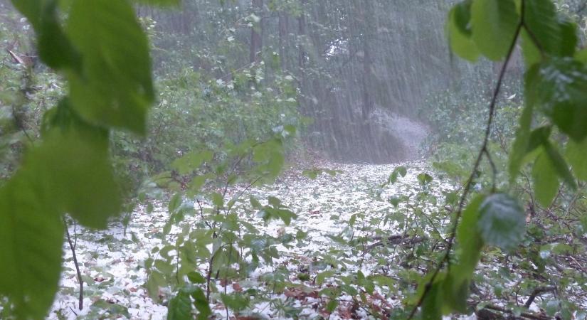 Jeget hozott magával a szupercella Borsodban