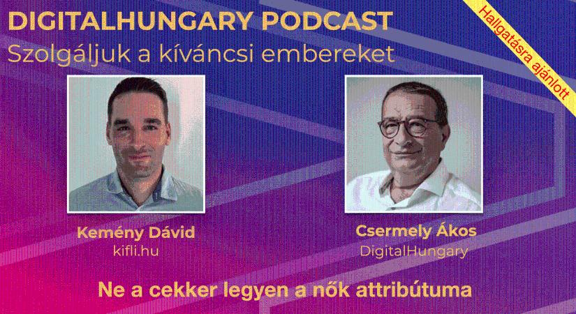 Ne a cekker legyen a nők attribútuma” című beszélgetésünkhöz. Podcast ajánló
