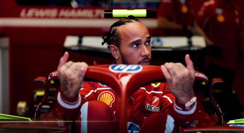 Hamilton nem érzi a Ferrari nyomását, inkább saját magától vár sokat