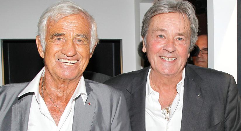 Belmondo és Delon fiai egy közös fotón – a fiak örökölték a legendás sármjukat!