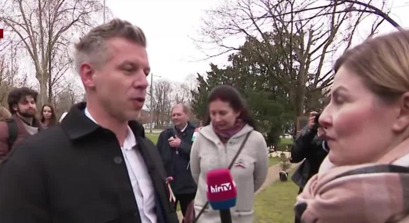 Magyar Péter azt állította a HírTV-nek, hogy nem ő írta alá a néppárti dokumentumot  videó