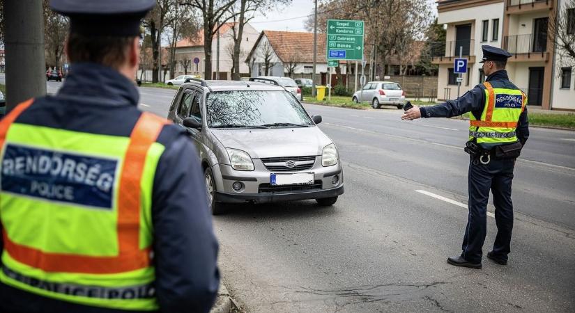 Figyelem! Még vasárnapig tart a fokozott rendőri razzia vármegyénkben!