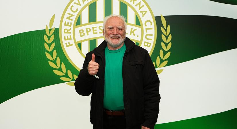 A Fradiért dobog a magyar mémkirály, Hide the Pain Harold szíve: Arató András fiatalon még a klub sportolója volt