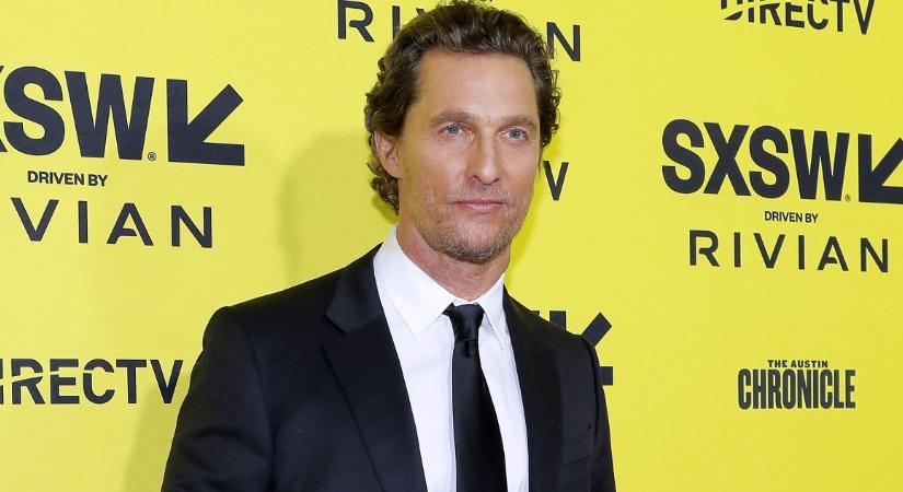 Fia is elkísérte Matthew McConaughey-t új filmje premierjére