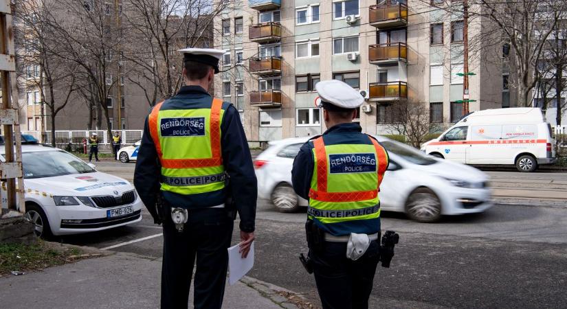 Hősies csapatmunka: rendőrök élesztettek újra egy magasból lezuhant fiatalt Kispesten