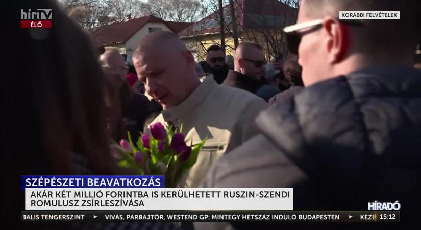 Akár két millió forintba is kerülhetett Ruszin-Szendi Romulusz TB-kártyára elszámoltatott zsírleszívása  videó