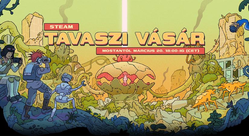 FEDEZÉKBE! Elindult a Steam Tavaszi Vásár, jöhet 10 kihagyhatatlan ajánlat?