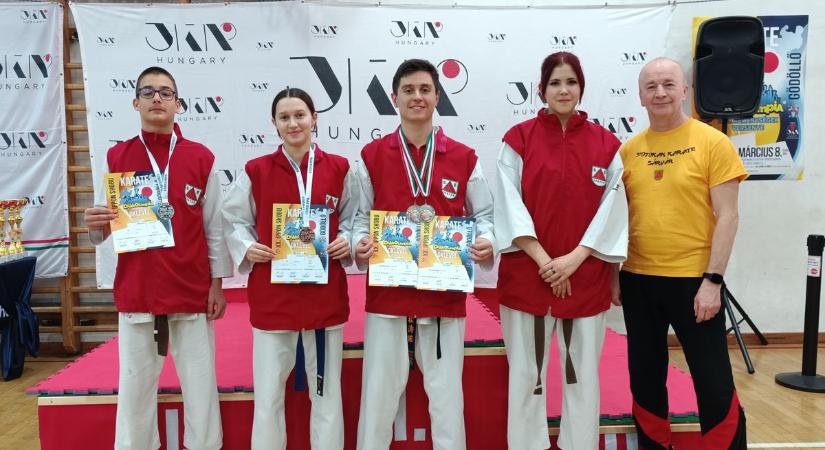 Diákolimpia, Ippon Shobu Karate: szép vasi eredmények!