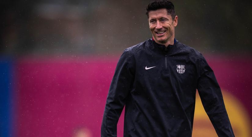 Robert Lewandowski nyilatkozatán pörögnek az FC Barcelona szurkolói