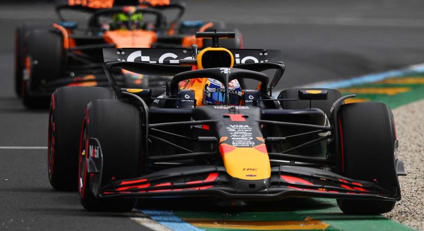 Verstappen lemaradt a McLarenektől, de elégedett a teljesítményével