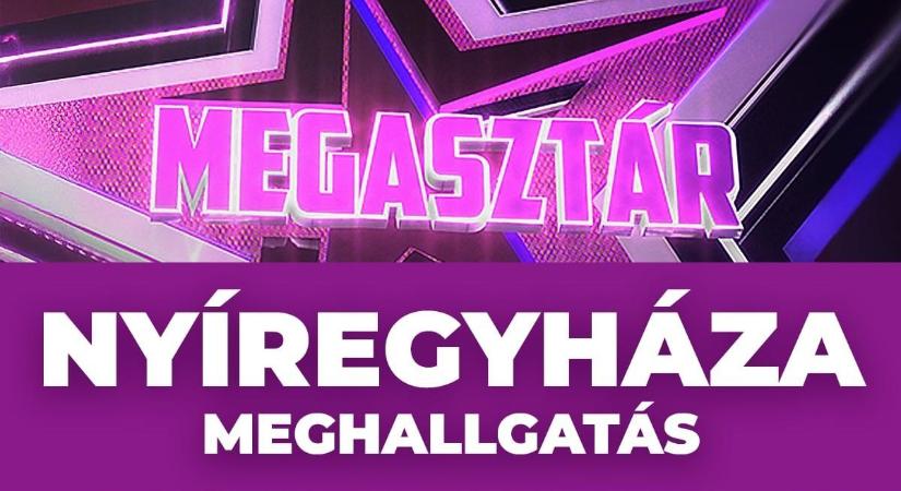 A jövő csillagait keresik: Megasztár meghallgatás lesz Nyíregyházán!