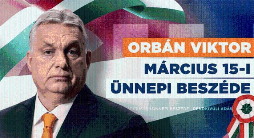 Ukrajna nélküli Európai Uniót kíván Orbán Viktor március 15-én