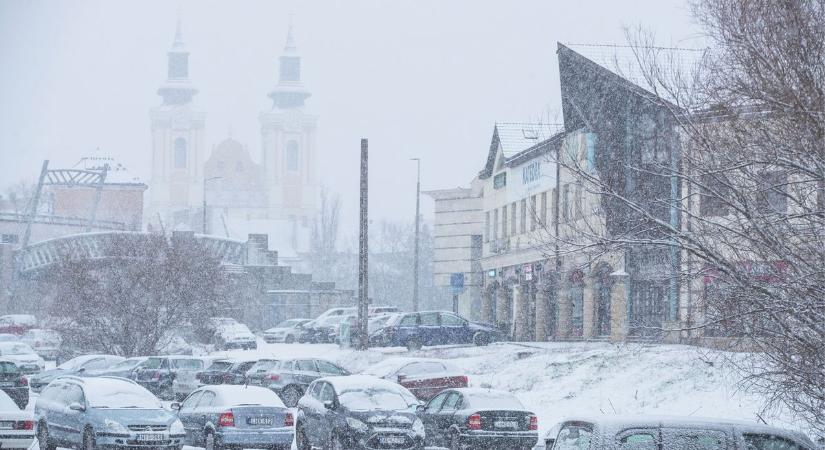 Idén is havazott Magyarországon március 15-én