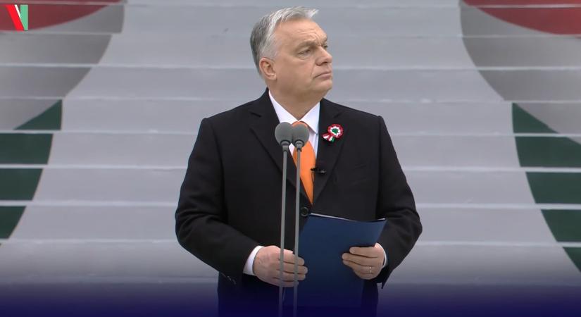 Orbán: Március 15-e számunkra szakrális ünnep