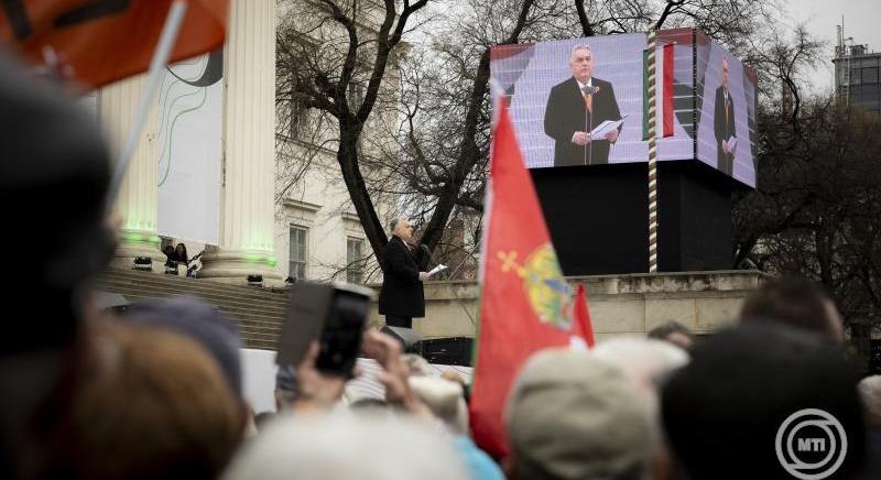 Március 15: Orbán Viktor keményen nekiment Brüsszelnek