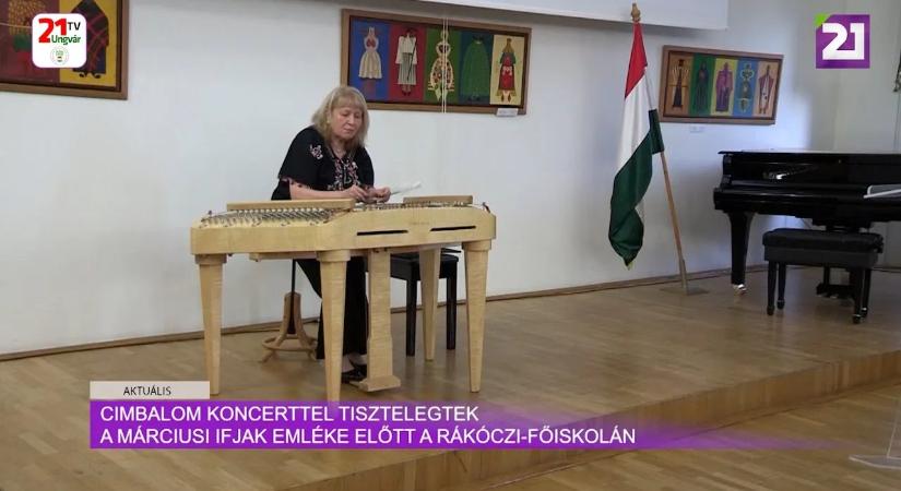 Aktuális (2025.03.15) Cimbalom koncerttel tisztelegtek a márciusi ifjak emléke előtt a Rákóczi- főiskolán (videó)