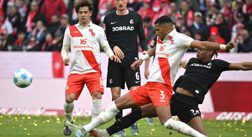 Bundesliga: emberhátrányban tartott otthon egy pontot a Mainz, így továbbra is harmadik! – videóval