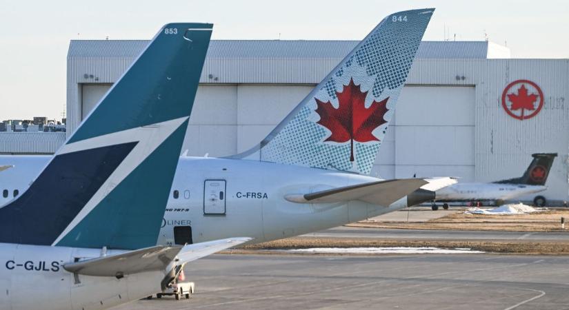 Az Air Canada eltüntette a térképről Izraelt