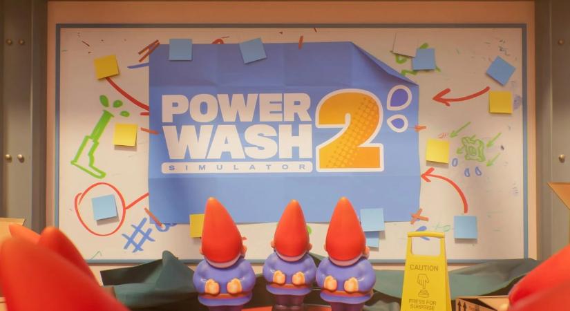Újra kézben a magasnyomású, jön a PowerWash Simulator 2