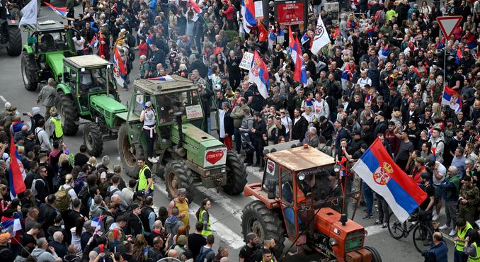 Félmillióan tüntethettek szombaton Belgrádban, előkerülhetett a hangágyú, de az elnök szerint megértették az üzenetet