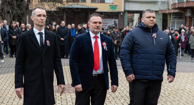 Megemlékezés és koszorúzás Kalocsán március idusán – Beszédet mondott: Vincze András