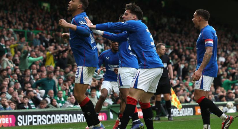 Premiership: ötgólos mérkőzésen tudott nyerni a Celtic otthonában a Rangers! – videóval